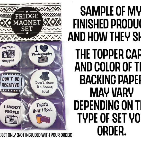 Calico Cat Fridge Magnets Set Of 6 Metal Magnets For Home Office Kitchen School - Picture 5 of 6